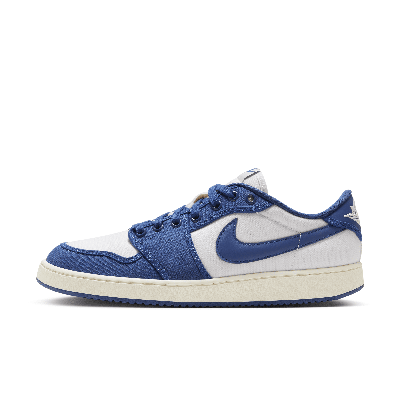 Jordan Nike Men's Ajko 1 Low Shoes In White