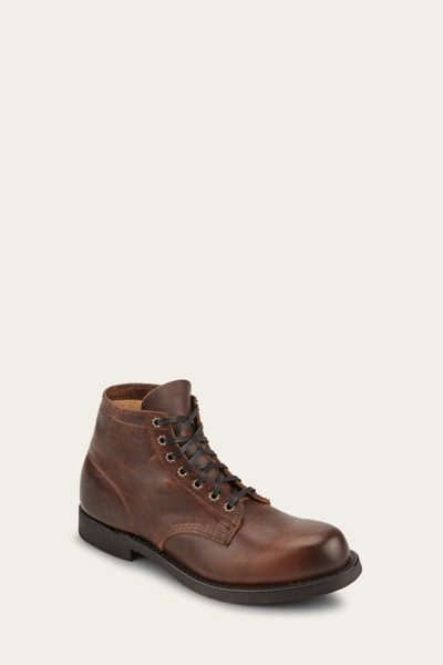 The Frye Company Frye Prison Boots In Whiskey