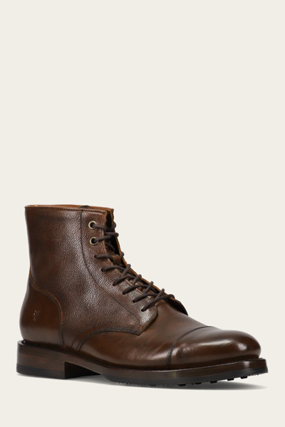 The Frye Company Frye Dylan Lace Up In Whiskey