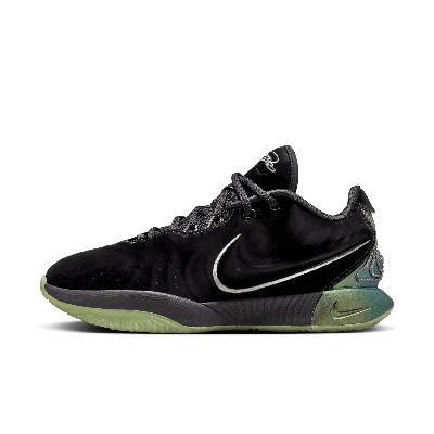 Nike Men's Lebron Xxi "tahitian" Basketball Shoes In Black/grey
