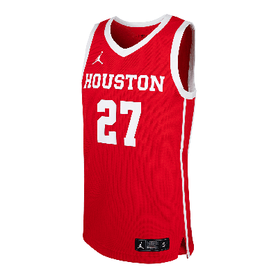 Nike Men's Houston  College Basketball Replica Jersey In Red