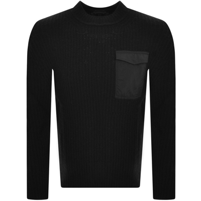 Boss Casual Boss Kaltamo Knit Jumper Black