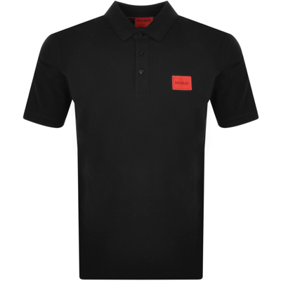Hugo Boss Hugo Dereso 222 Polo T Shirt Black