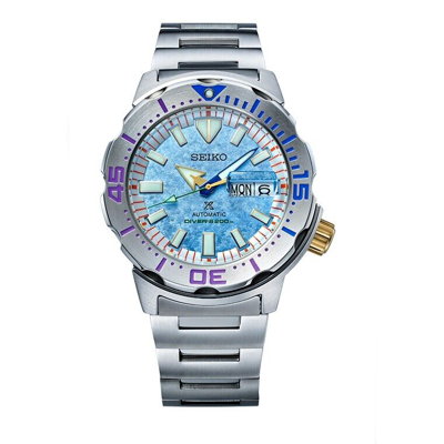 Pre-owned Seiko Monster Cloud Phenomenon Sunshine Srpk53 Limited Edition 1500pcs.