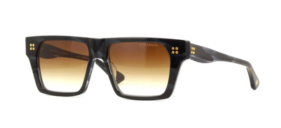 Pre-owned Dita Venzyn Sun Ink Swirl/dark Brown To Clear Shaded (01) Sunglasses