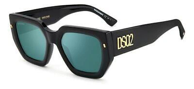 Pre-owned Dsquared2 Sunglasses D2 0031 / S Etj / Mt Black Gray / Black Man
