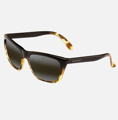 Pre-owned Vuarnet Sunglasses Vl000600227184 Vl0006 Legend 06 Black-tortoise + Skilynx In Yellow