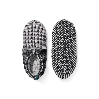 Bombas Textured Gripper Slippers In Meteor