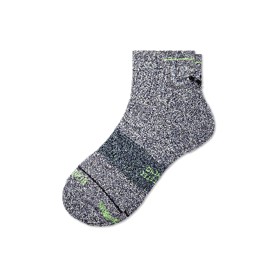 Bombas Merino Wool Blend Performance Quarter Socks In Galaxy