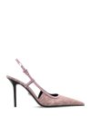 VERSACE VERSACE PINK PUMPS FROM LA VACANZA COLLECTION