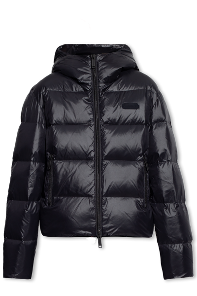 Dsquared2 Feather-down Puffer Jacket In Black