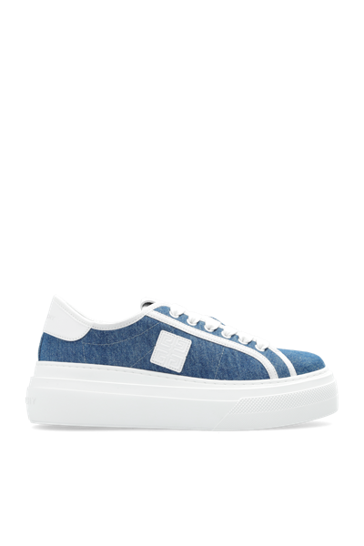 Givenchy Women's City Platform Sneakers In 4g Denim In New