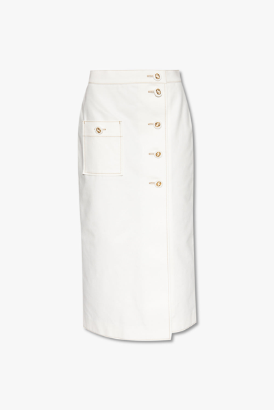 Gucci Buttoned Pencil Skirt In New