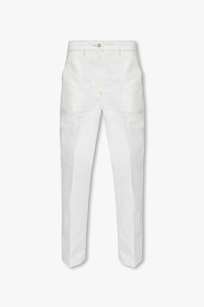 Gucci High Waisted Trousers In New