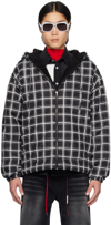 Marni Check-print Padded Jacket In Multi-colored