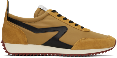 Rag & Bone Yellow Retro Runner Sneakers In Mustard