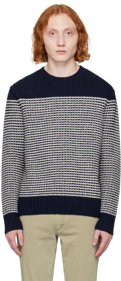 RAG & BONE NAVY ERNIE SWEATER