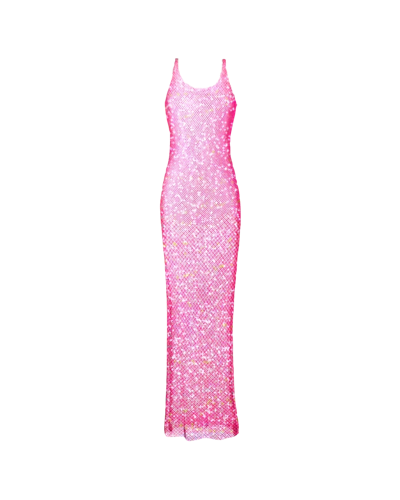 SANTA BRANDS PINK RASPBERRY SYDNEY MAXI DRESS