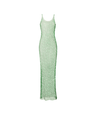 SANTA BRANDS LIME GREEN SYDNEY MAXI DRESS