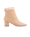 ATANA EMBROIDERED SOCK BOOT 55 WHEAT LEATHER