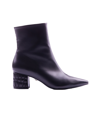 Atana Croc Heel Boot 55 Black