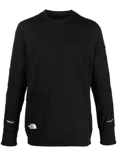 The North Face X Undercover Soukuu Baselayer Fleece T-shirt In Black