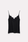 DOROTHEE SCHUMACHER SILK CAMISOLE WITH LACE