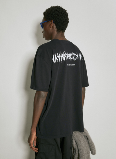 Han Kjobenhavn Upside Down T-shirt In Black