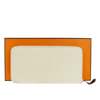 HERMES HERMÈS AZAP WHITE LEATHER WALLET  (PRE-OWNED)