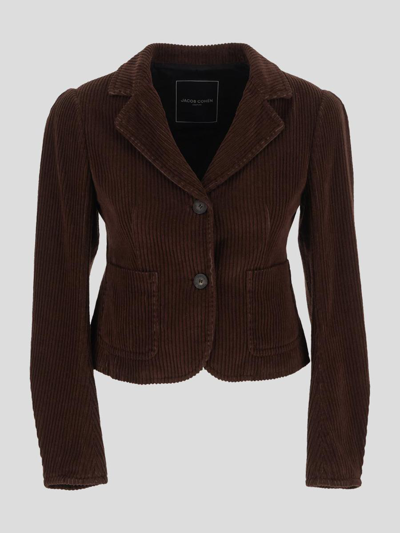 Jacob Cohen Jackets In Brown