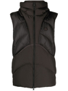 MONCLER MONCLER QUILTED HOODED GILET