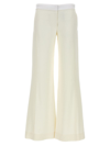 Victoria Beckham Viscose Pants In White