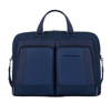 PIQUADRO LAPTOP BAG IN RECYCLED FABRIC WITH COMPARTMENT