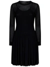 ANTONINO VALENTI SHORT BLACK DRESS
