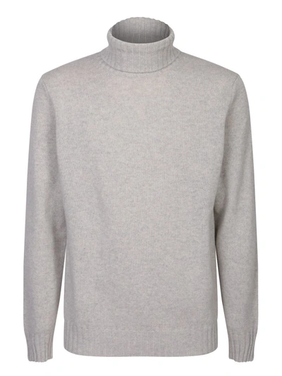 Dell'oglio High Neck Sweater In Grey