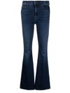MOTHER BLUE COTTON/POLYESTER JEANS