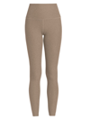 Beyond Yoga Women's Spacedye Caught In The Midi High-waist Leggings In Birch Heather