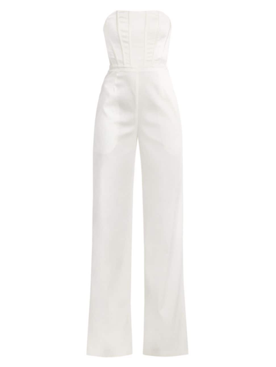 Ramy Brook Mira Strapless Jumpsuit In Ivory