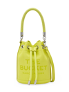 Marc Jacobs Women's The Leather Mini Bucket Bag In Limoncello
