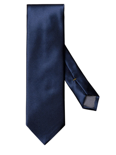 Eton Men's Silk Twill Tie In Blue