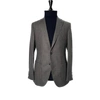 CAVALIERE - VALTER 2 BUTTON SLIM FIT JACKET IN DARK BLUE AND COFFEE 10AW23409-98