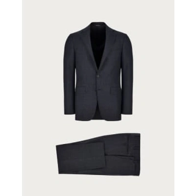 Canali - Suit In Blue And Grey Wool 11280/19-aa03945-111