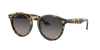 Ray Ban Unisex Larry Polarized Sunglasses, Gradient Rb7680s In Grey,blue
