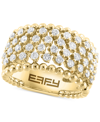 EFFY COLLECTION EFFY DIAMOND WIDE CLUSTER STATEMENT RING (1-5/8 CT. T.W.) IN 14K GOLD
