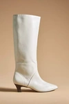 Silent D Erena Kitten-heel Boots In Beige