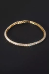 ANTHROPOLOGIE CLASSIC DIAMOND TENNIS BRACELET