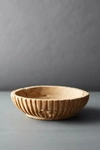 Terrain Teak Serving Bowl, Low