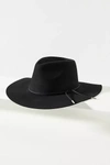 San Diego Hat Co. Packable Fedora In Black