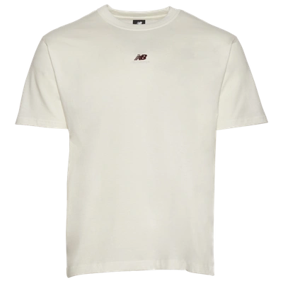 New Balance Mens  Athletics Graphic T-shirt In White/multi