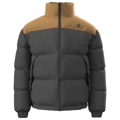 Timberland Mens  Dwr Welch Mountain Ultimate Puffer Jacket In Black